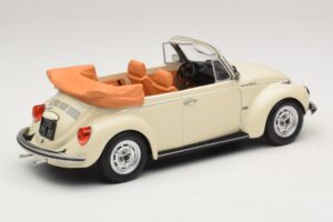 Volkswagen 1303 Cabriolet Cream White Norev 1:18 188535 Metal - imaginea 2 din 6