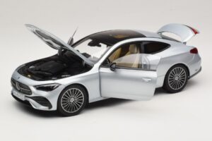 Mercedes CLE C236 Coupe Hightech Silver Norev 1:18 183939 Metal - imaginea 2 din 8