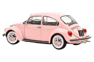 Volkswagen 1303 Pastel Pink New Baby Gift Norev 1:18 188677 Metal - imaginea 2 din 2