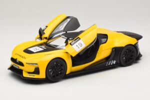 Citroen GT Galben & Negru Norev 1:18 181609 Metal - imaginea 2 din 8