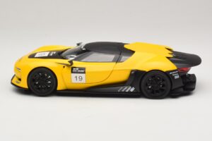 Citroen GT Galben & Negru Norev 1:18 181609 Metal - imaginea 4 din 8