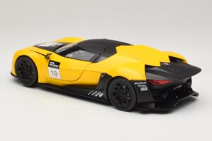 Citroen GT Galben & Negru Norev 1:18 181609 Metal - imaginea 7 din 8