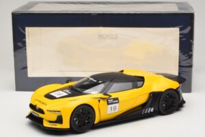 Citroen GT Galben & Negru Norev 1:18 181609 Metal - imaginea 8 din 8