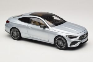 Mercedes CLE C236 Coupe Hightech Silver Norev 1:18 183939 Metal - imaginea 6 din 8