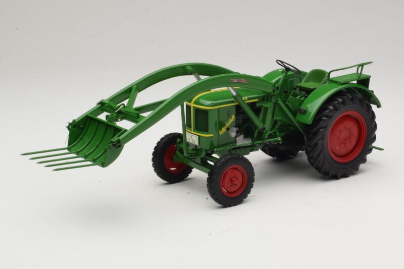 Deutz F2L 514 Tractor Încărcător Frontal Verde Minichamps 1:18 Deutz F2L 514 Tractor Încărcător Frontal Verde Minichamps 1:18 109144071 Metal