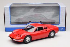 Ferrari Dino 246 GT Roșu MCG 1:18 MCG18359 Metal - imaginea 6 din 6