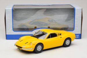 Ferrari Dino 246 GT Galben MCG 1:18 MCG18168 Metal - imaginea 6 din 6