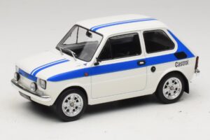 Fiat 126 Castrol Livery Alb Albastru MCG 1:18 Fiat 126 Castrol Livery Alb Albastru MCG 1:18 MCG18666 Metal