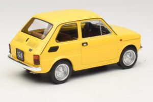 Fiat 126 Galben MCG 1:18 MCG18667 Metal - imaginea 5 din 6