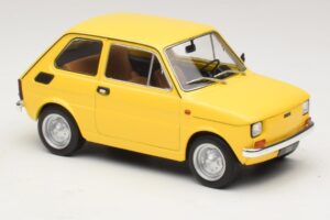 Fiat 126 Galben MCG 1:18 MCG18667 Metal - imaginea 6 din 6