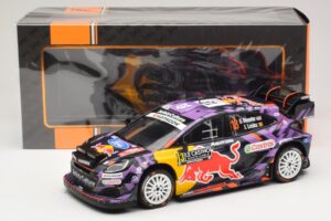 Ford Puma Rally1 #13 G. Munster / L. Louka Rally Monte Carlo 2025 IXO 1:18 18RMC231B Metal - imaginea 6 din 6