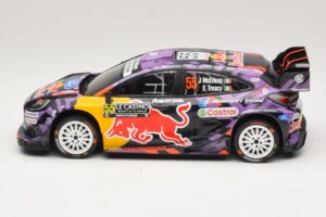 Ford Puma Rally1 #55 J. McErlean / E. Treacy Rally Monte Carlo 2025 IXO 1:18 18RMC231A Metal - imaginea 3 din 6