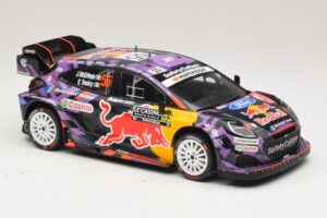 Ford Puma Rally1 #55 J. McErlean / E. Treacy Rally Monte Carlo 2025 IXO 1:18 18RMC231A Metal - imaginea 4 din 6