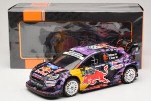 Ford Puma Rally1 #55 J. McErlean / E. Treacy Rally Monte Carlo 2025 IXO 1:18 18RMC231A Metal - imaginea 6 din 6