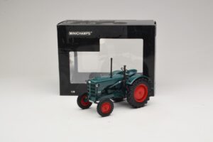 Hanomag R28 Tractor Verde Minichamps 1:18 109153070 Metal - imaginea 6 din 6