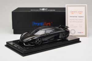 Koenigsegg Regera Negru Pachet Carbon FrontiArt 1:18 F079-179 Rășină - imaginea 7 din 7
