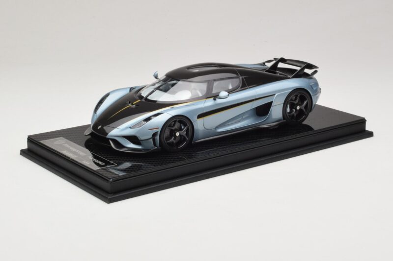 Koenigsegg Regera Albastru Pachet Carbon FrontiArt 1:18 F079-173 Rășină