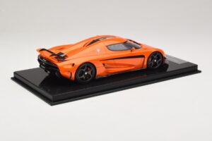 Koenigsegg Regera Portocaliu Pachet Carbon FrontiArt 1:18 F071-153 Rășină - imaginea 2 din 7