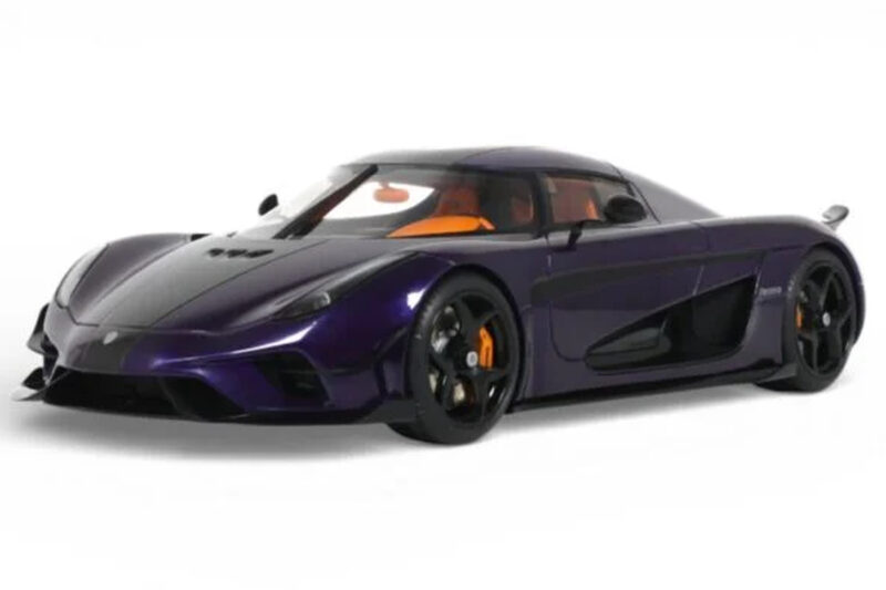 Koenigsegg Regera Mov GT Spirit 1:18 Koenigsegg Regera Mov GT Spirit 1:18 GT973 Rășină
