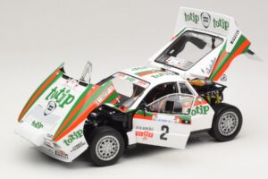 Lancia 037 #2 A. Bettega / M. Perissinot Rally San Marino 1984 Kyosho 1:18 08306F Metal - imaginea 2 din 8