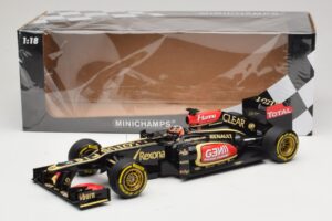 Lotus F1 Team E21 #7 K. Raikkonen Showcar 2013 Minichamps 1:18 110130077 Metal - imaginea 7 din 7