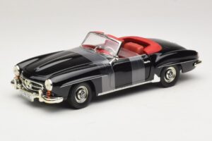 Mercedes 190 SL W121 Roadster Negru ERTL 1:18 7464 Metal