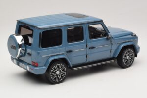 Mercedes G-Class W465 Vintage Blue Norev 1:18 183034 Metal - imaginea 2 din 6