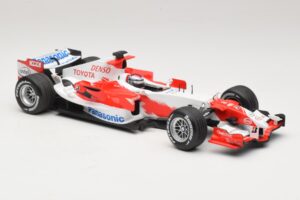 Panasonic Toyota Racing TF106 #11 J. Trulli 2006 Minichamps 1:18 AM59558L Metal - imaginea 4 din 7