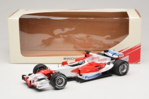 Panasonic Toyota Racing TF106 #11 J. Trulli 2006 Minichamps 1:18 AM59558L Metal - imaginea 7 din 7