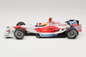 Panasonic Toyota Racing TF106 #12 R. Schumacher 2006 Minichamps 1:18 AM59557K Metal - imaginea 3 din 7