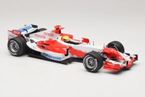 Panasonic Toyota Racing TF106 #12 R. Schumacher 2006 Minichamps 1:18 AM59557K Metal - imaginea 4 din 7