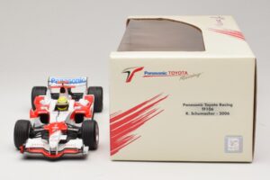 Panasonic Toyota Racing TF106 #12 R. Schumacher 2006 Minichamps 1:18 AM59557K Metal - imaginea 6 din 7