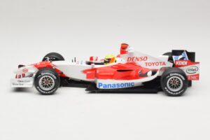 Panasonic Toyota Racing TF106 #12 R. Schumacher Presentation 2006 Minichamps 1:18 AM59553G Metal - imaginea 3 din 6