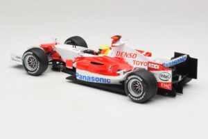 Panasonic Toyota Racing TF106 #12 R. Schumacher Presentation 2006 Minichamps 1:18 AM59553G Metal - imaginea 5 din 6