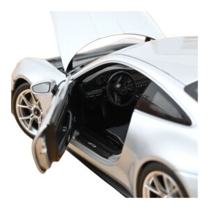 Porsche 911 992.2 GT3 Touring Package GT Silver Metallic Norev 1:18 187002 Metal - imaginea 4 din 5