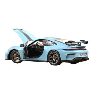 Porsche 911 992.2 GT3 Weissach Package Gulf Blue Norev 1:18 187000 Metal - imaginea 2 din 3