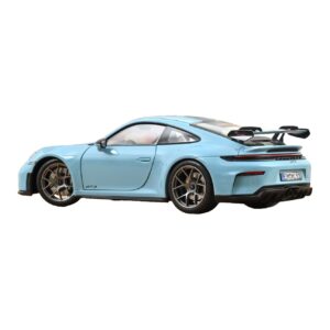 Porsche 911 992.2 GT3 Weissach Package Gulf Blue Norev 1:18 187000 Metal - imaginea 3 din 3