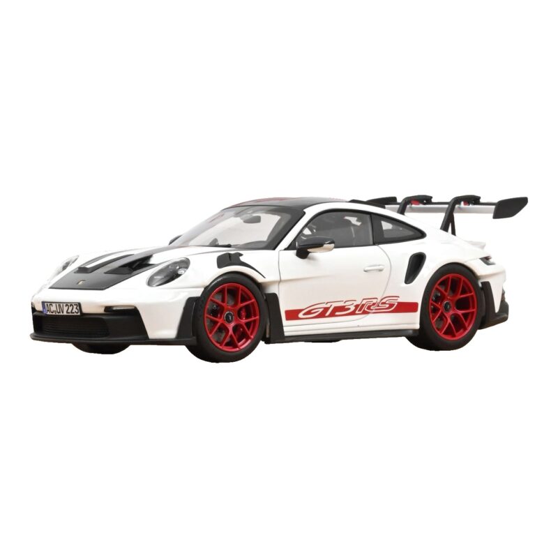 Porsche 911 992 GT3 RS Weissach Package Alb Pyro Red Norev 1:18 Porsche 911 992 GT3 RS Weissach Package Alb Pyro Red Norev 1:18 187373 Metal