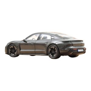 Porsche Taycan Turbo S Slate Grey Neo Norev 1:18 187654 Metal - imaginea 3 din 5