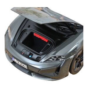 Porsche Taycan Turbo S Slate Grey Neo Norev 1:18 187654 Metal - imaginea 5 din 5