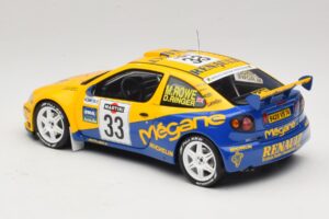 Renault Megane Maxi #33 P. Bugalski / J-P. Chiaroni Rally Sanremo 1998 Otto 1:18 OT1195 Rășină - imaginea 5 din 6