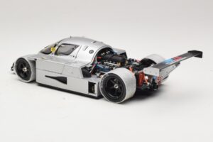 Sauber C9 Ice Silver 1989 Exoto 1:18 SAUBER003 Metal - imaginea 6 din 7