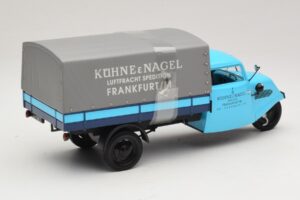 Tempo Hanseat Pickup Kühne & Nagel Frankfurt Minichamps 1:18 180099022 Metal - imaginea 2 din 6