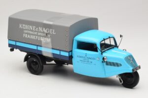 Tempo Hanseat Pickup Kühne & Nagel Frankfurt Minichamps 1:18 180099022 Metal - imaginea 4 din 6