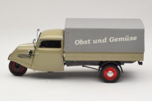 Tempo Hanseat Pickup Obst und Gemüse Minichamps 1:18 150099040 Metal - imaginea 3 din 6