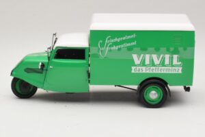 Tempo Hanseat Furgonetă Vivil Verde Minichamps 1:18 150099043 Metal - imaginea 3 din 6