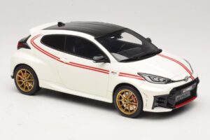 Toyota GR Yaris TGR Italy Ediție Limitată Pure White Otto 1:18 OT1183 Rășină - imaginea 4 din 6