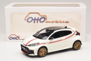 Toyota GR Yaris TGR Italy Ediție Limitată Pure White Otto 1:18 OT1183 Rășină - imaginea 6 din 6