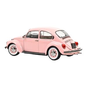 Volkswagen 1303 Pastel Pink New Baby Gift Norev 1:18 188677 Metal - imaginea 2 din 2