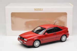 Volkswagen Corrado G60 Tornado Red Ediție Limitată Norev 1:18 188661 Metal - imaginea 8 din 8